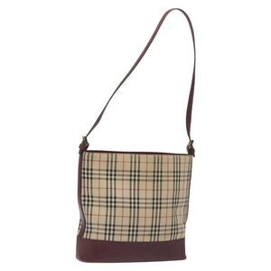 Pre Loved burberry Women Beige Shoulder Bags